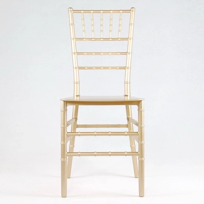 Alt Silla Chiavari Oro con estructura monoblock, Ideal para Eventos y Hostelería EME Mobiliario