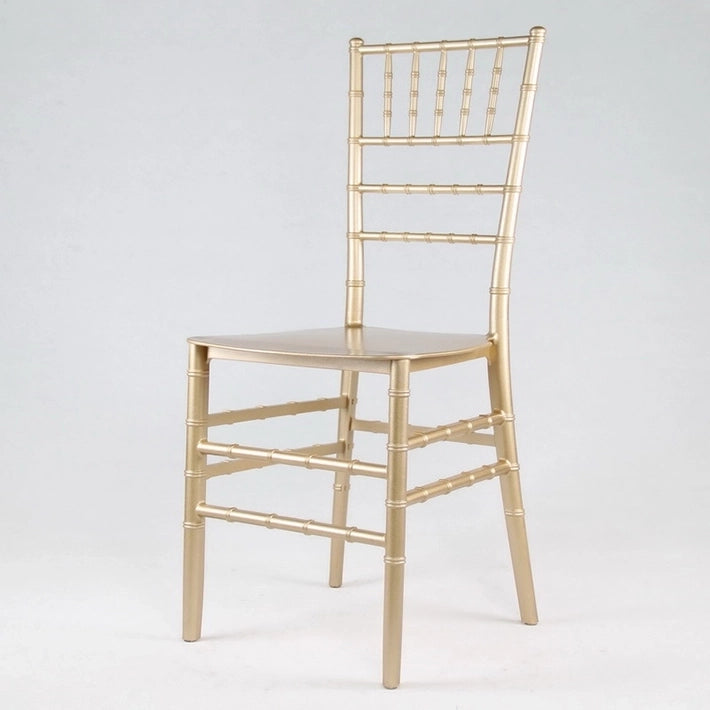 Alt Silla Chiavari Oro con estructura monoblock, Ideal para Eventos y Hostelería EME Mobiliario