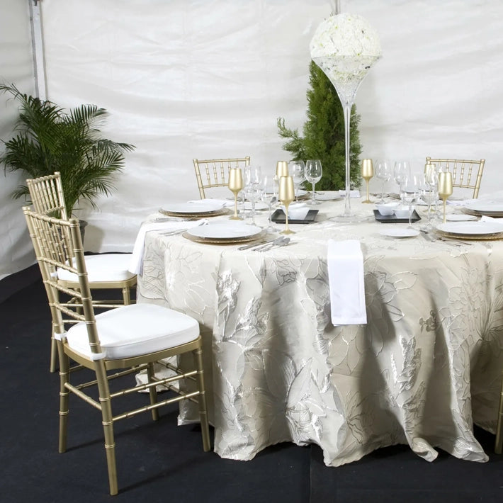 Alt Silla Chiavari Oro con estructura monoblock reforzada, Ideal para Eventos y Hostelería EME Mobiliario