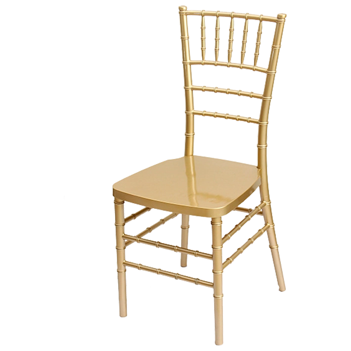 Alt Silla Chiavari Oro con estructura monoblock reforzada, Ideal para Eventos y Hostelería EME Mobiliario