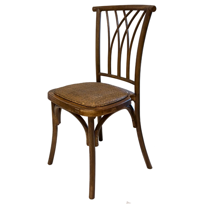 Alt Silla Country Imitación Madera fabricada 100% polipropileno para eventos y hostelería