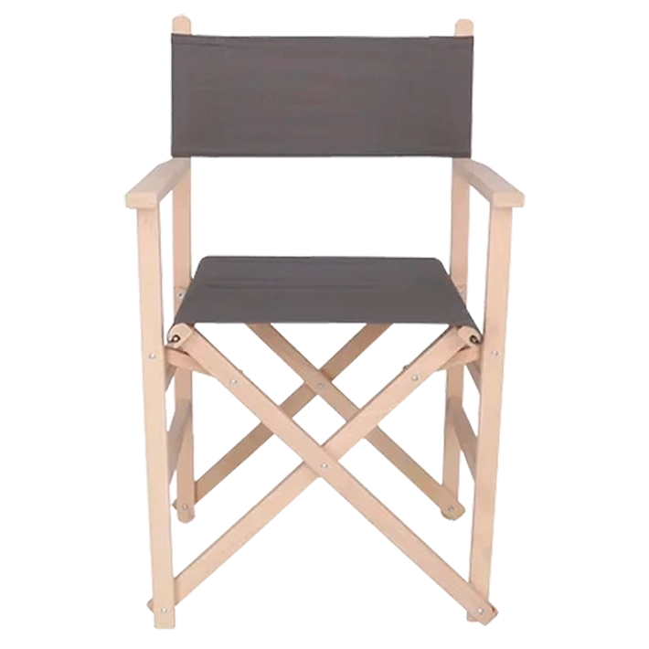 Alt Silla Director fabricada en madera de haya con lona de algodón perfecta para usar en eventos y hostelería