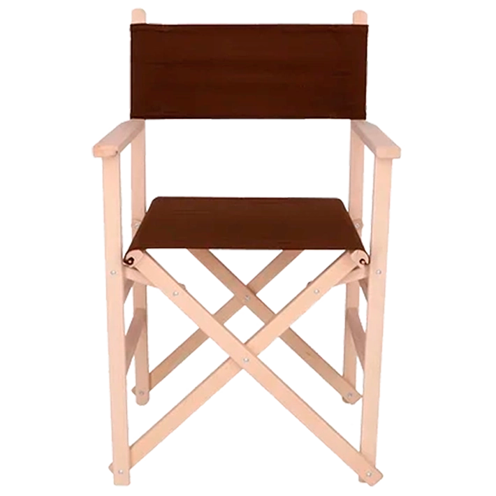 Alt Sillas Director en color marrón fabricado en madera de haya para eventos EME Mobiliario