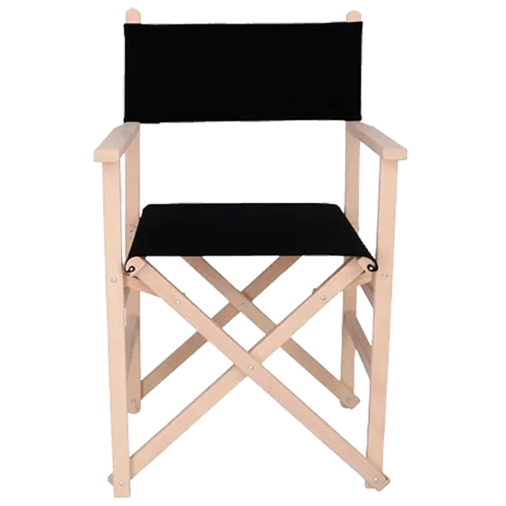 Alt Sillas Director en color negro fabricado en madera de haya para eventos EME Mobiliario