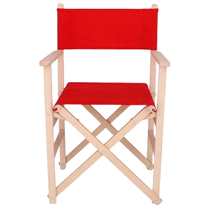 Alt Sillas Director en color rojo fabricado en madera de haya para eventos EME Mobiliario