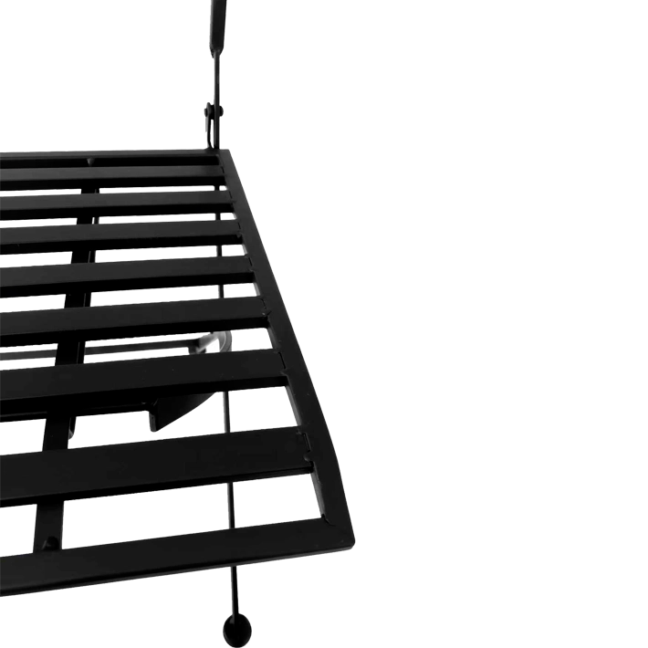 Alt Silla Forja Plegable Negra cojín incluido con un bonito diseño ideal para usar en restaurantes, ceremonias, etc.