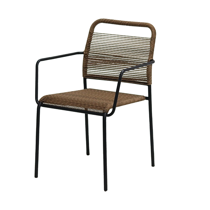 Alt Sillas Ibiza de Color Negro, ideal para usos intensivos en hostelería y eventos EME Mobiliario