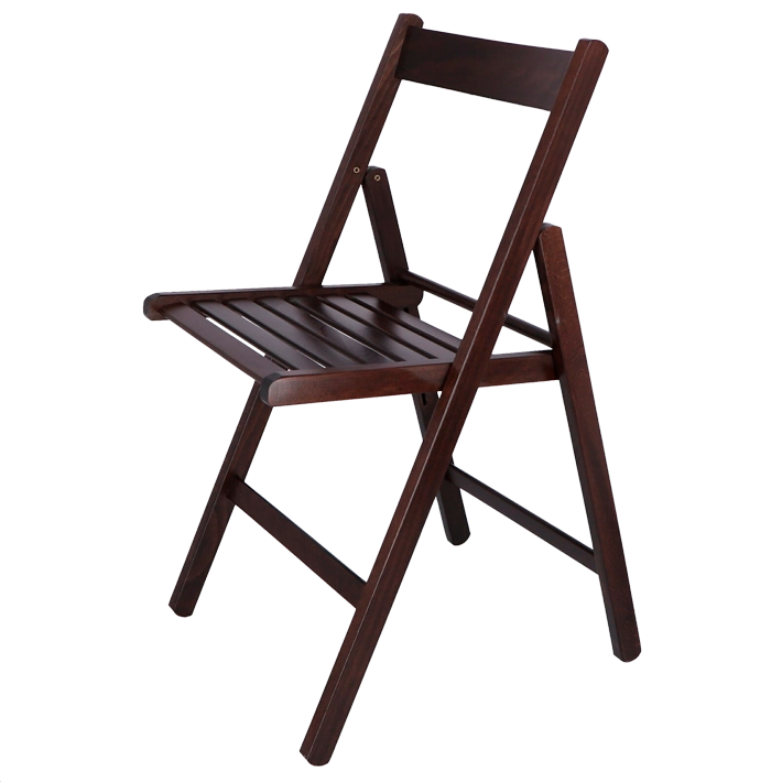 Alt Silla Madera Plegable Blanca fabricada en madera de haya EME Mobiliario