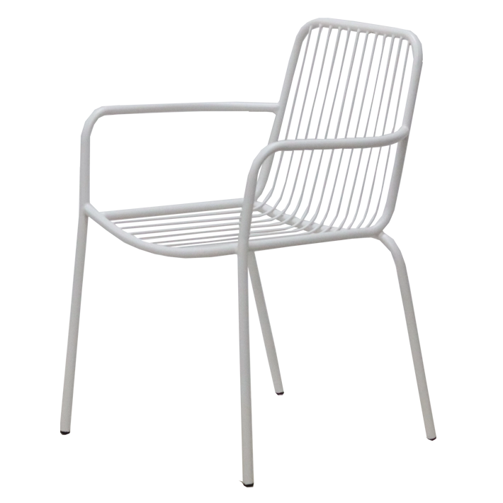  Silla Menorca fabricada en acero ideal para el uso intensivo profesional