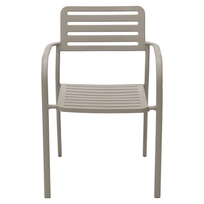 Silla Olbia fabricada en acero de alta calidad perfecto para el uso intensivo profesional tanto en interior como en exterior