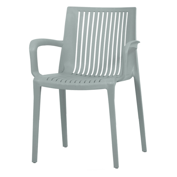 Alt Silla Terraza Verde es una silla fabricada en polipropileno y apilable ideal para el uso intensivo profesional  
