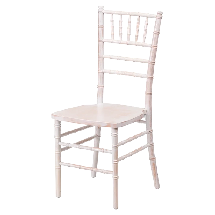 Alt Silla Tiffany Madera Decapada, silla apilable, fabricada con madera de haya EME Mobiliario