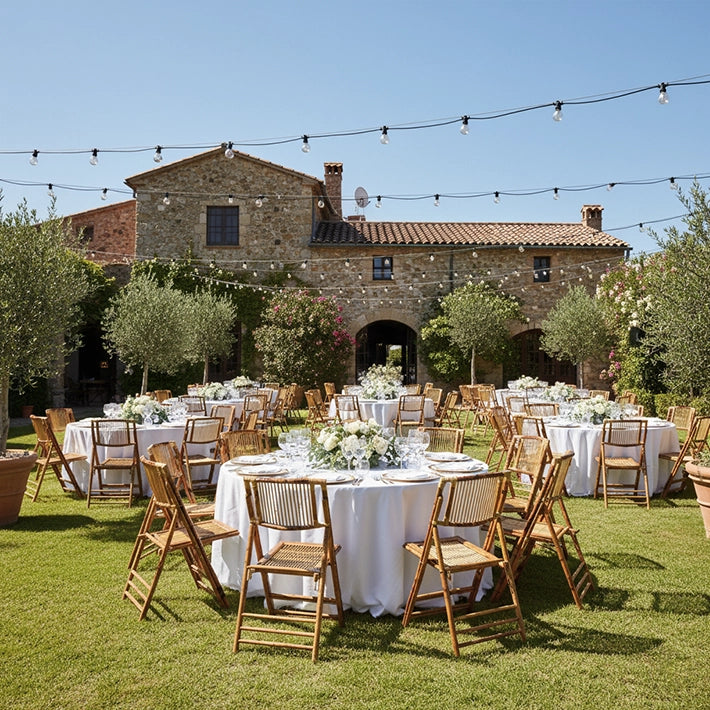 Alt Sillas Bambú De Alta calidad. Ideal Para eventos y Hostelería EME Mobiliario