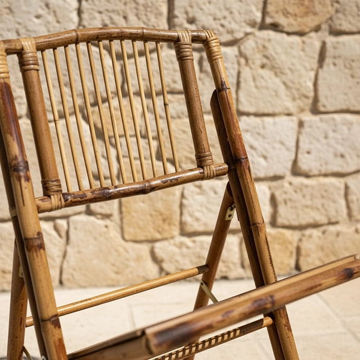 Alt Silla Bambú con estructura Reforzada fabricada en bambú y madera EME Mobiliario