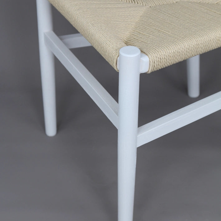 Alt Silla Bone Blanca Madera apilable para eventos y hostelería