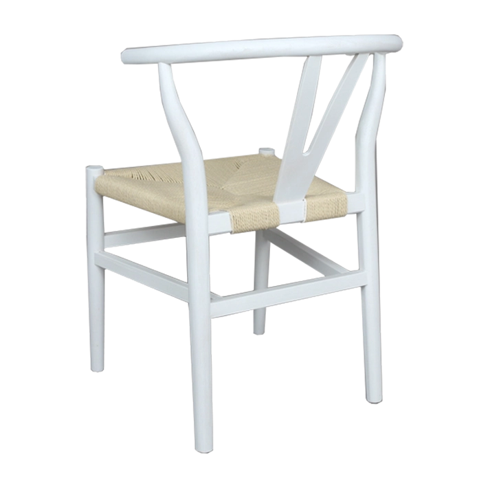 Alt Silla Bone Blanca Madera apilable para eventos y hostelería