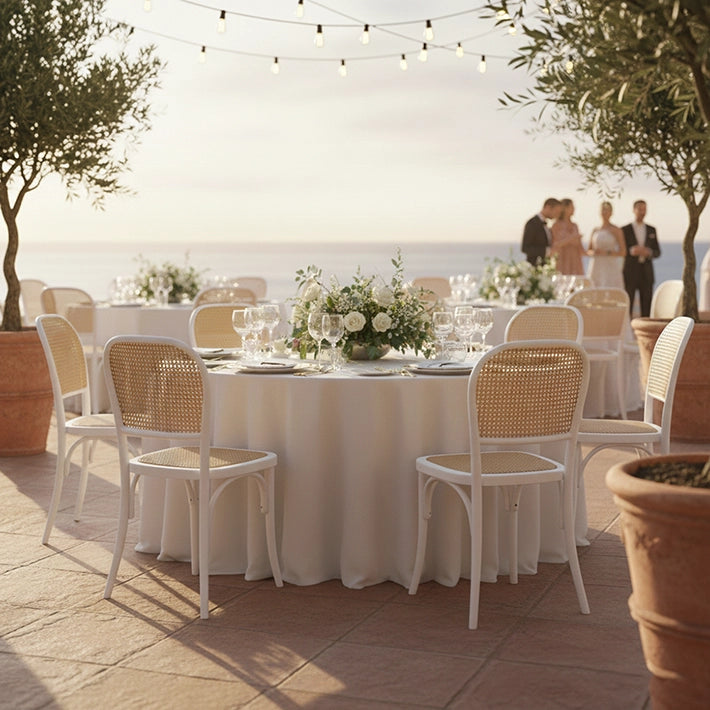 Alt Sillas Cannage fabricadas de madera de olmo Para Eventos y Hostelería EME Mobiliario