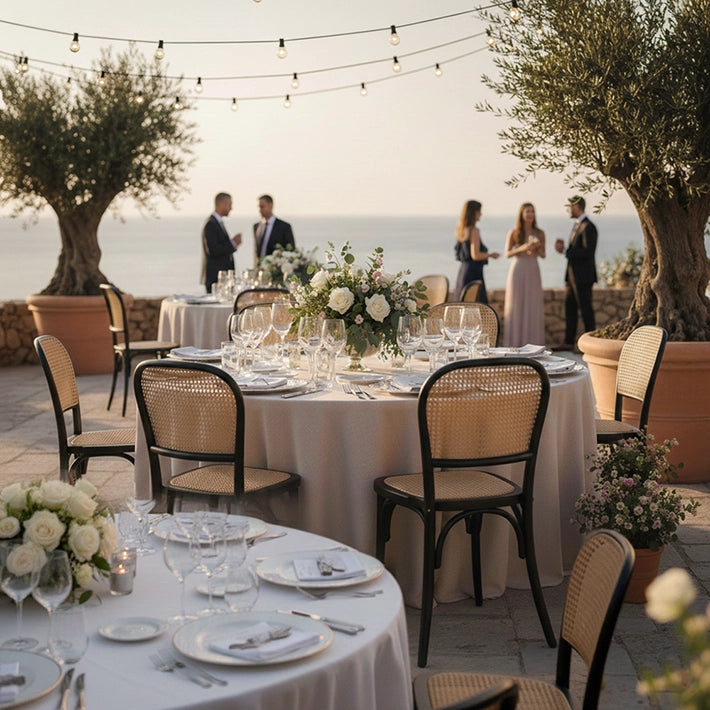 Alt Sillas Cannage fabricadas de madera de olmo Para Eventos y Hostelería EME Mobiliario