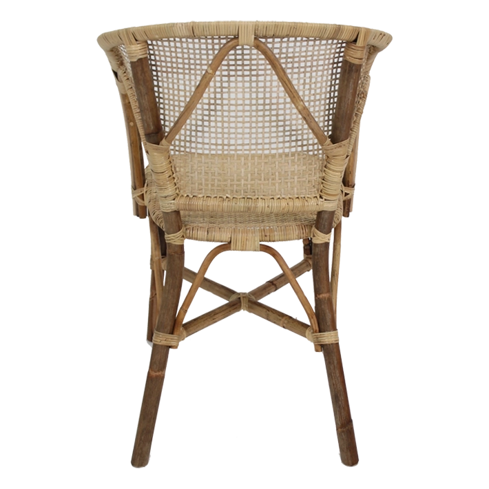Alt Sillas Casadia elaborada artesanalmente con ratán natural , ideal para Eventos y Hostelería Eme Mobiliario. No apilable