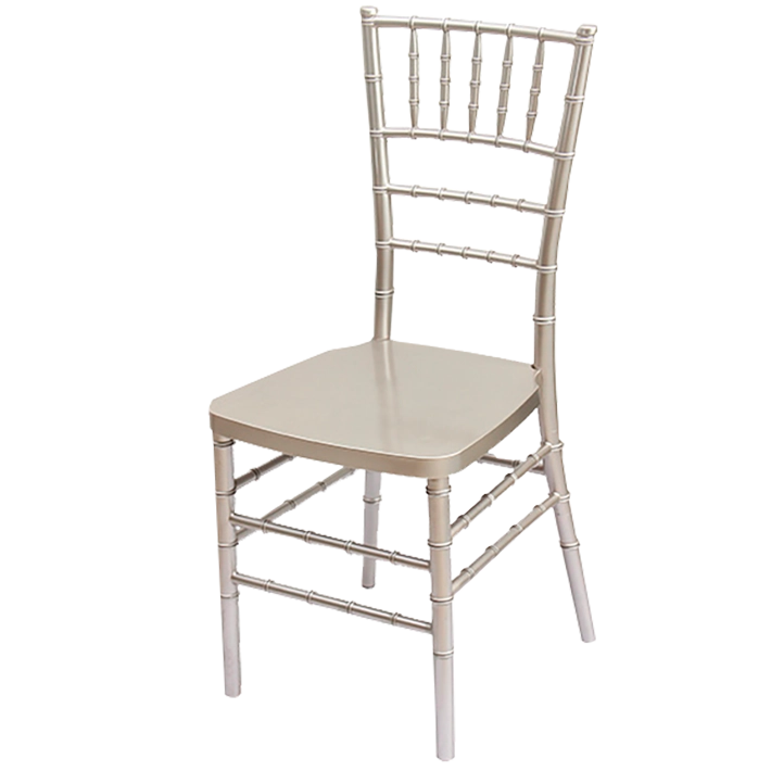 Alt Silla Chiavari Champagne con estructura reforzada y apilable EME Mobiliario