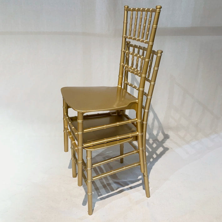 Alt Silla Chiavari Oro Monoblock Apilada 100% polipropileno
