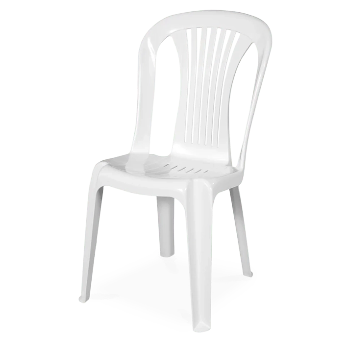 Alt Silla Classic Blanca fabricada en polipropileno ideal para eventos y hostelería