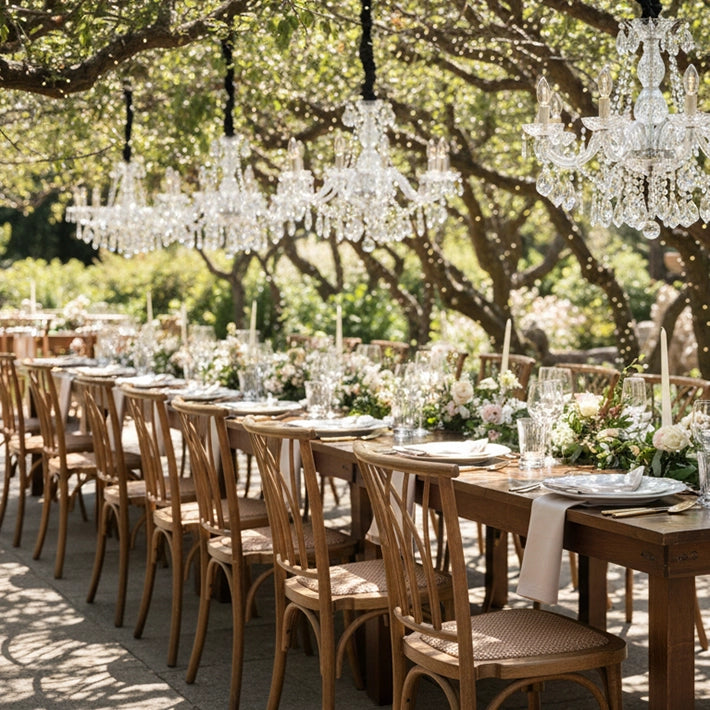 Alt Silla Country Imitación Madera Para Eventos y Hostelería EME Mobiliario