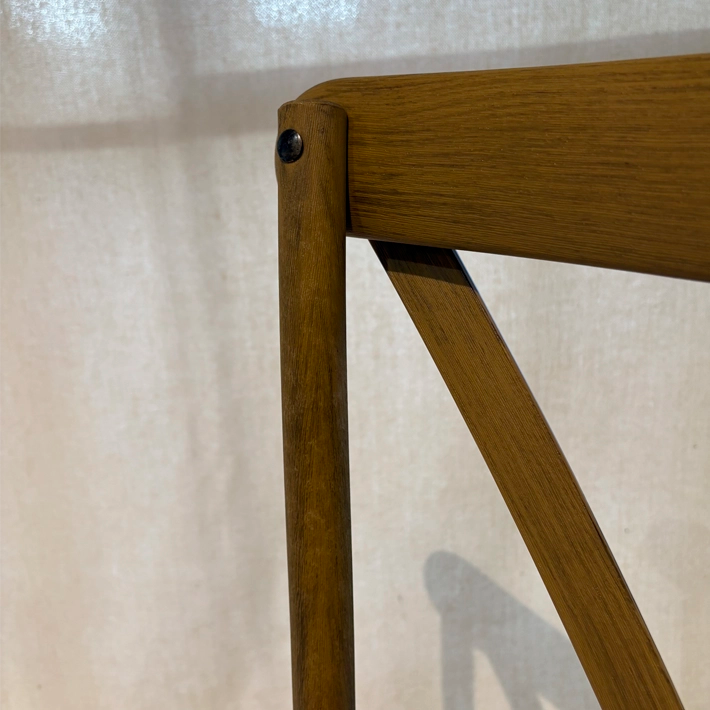 Alt Sillas Crossback De Imitación Madera en Acabado Nogal Para Eventos y Hostelería EME Mobiliario