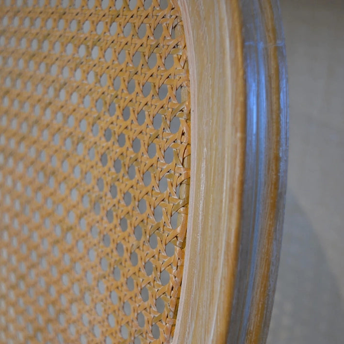 Alt Sillas Luis XVI Imitación Madera con respaldo de Ratán EME Mobiliario