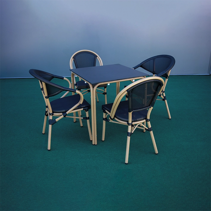 Alt Conjuntos de polipropileno de color negro para hostelería EME Mobiliario