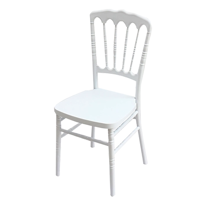 Alt Silla Napoleón Blanca. Silla Apilable. Fabricada en polipropileno | EME Mobiliario