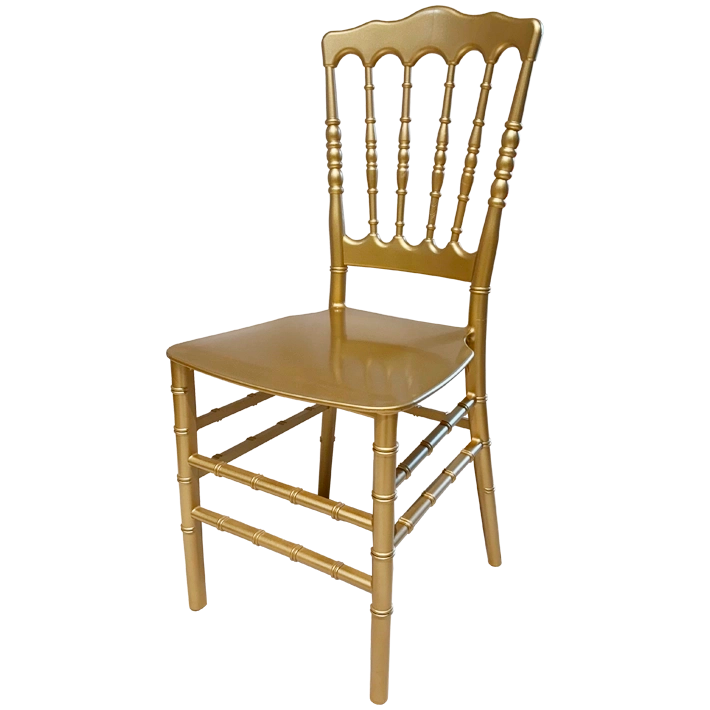 Alt Napoleón Dorada fabricada 100% en polipropileno para eventos y hostelería