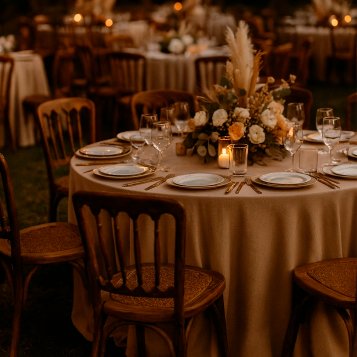 Alt Sillas Napoleón Imitación Madera  Para Eventos EME Mobiliario