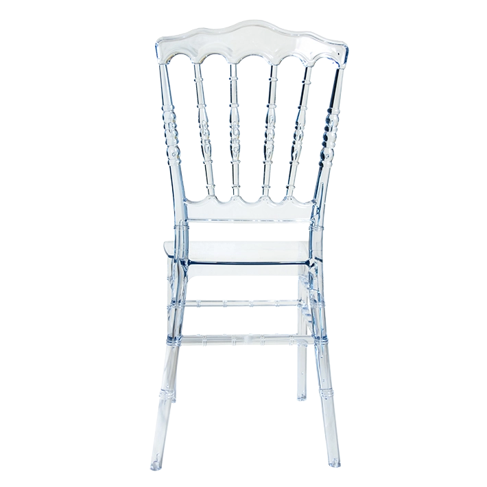 Alt Silla Napoleón Transparente. Silla Apilable, fabricada con policarbonato EME Mobiliario