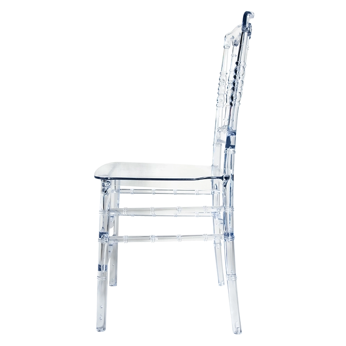 Alt Silla Napoleón Transparente. Silla Apilable, fabricada con policarbonato EME Mobiliario