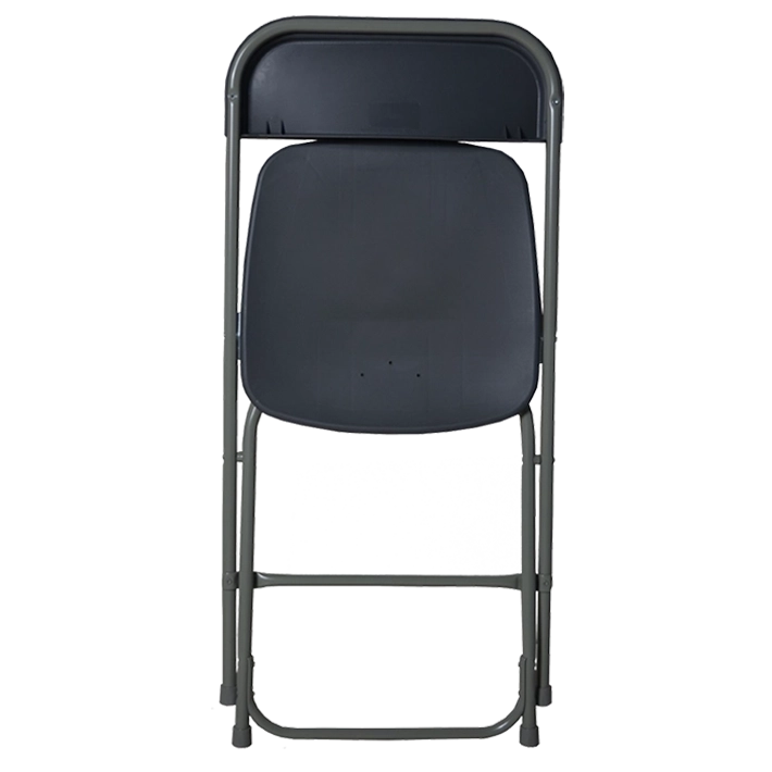 Alt Silla Plegable Gris fabricada en metal y polipropileno, ligera y de fácil apilamiento EME Mobiliario 