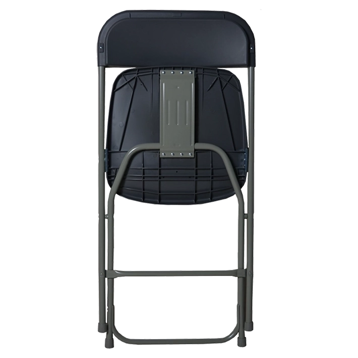 Alt Silla Plegable Gris fabricada en metal y polipropileno, ligera y de fácil apilamiento EME Mobiliario 