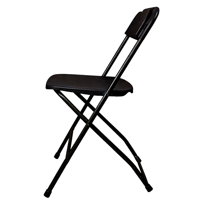 Alt Silla Plegable Negra Polipropileno y Tubos Metálicos Powder Coated apto para el uso intensivo profesional 