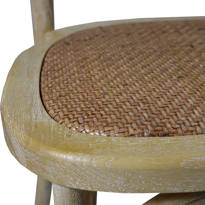 Alt Silla Rope Madera Natural fabricada en madera de olmo ideal para eventos y hostelería EME Mobiliario. 