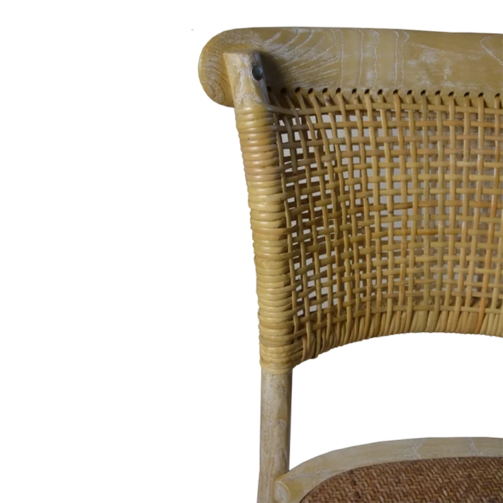 Alt Silla Rope Madera Natural fabricada en madera de olmo ideal para eventos y hostelería EME Mobiliario. 