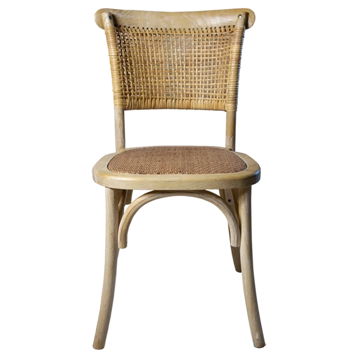 Alt Silla Rope Madera Natural fabricada en madera de olmo ideal para eventos y hostelería EME Mobiliario. 