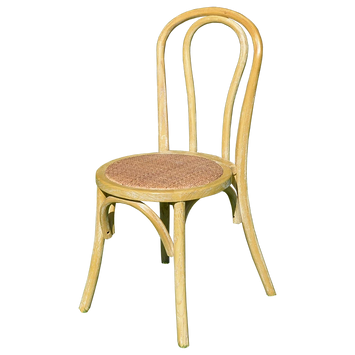 Alt Silla Thonet fabricada con madera de olmo. Acabado en color natural. Silla Apilable. EME Mobiliario