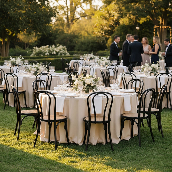 Alt Sillas Thonet De Color Negro, fabricadas en madera. Ideal Para Eventos y Hostelería EME Mobiliario