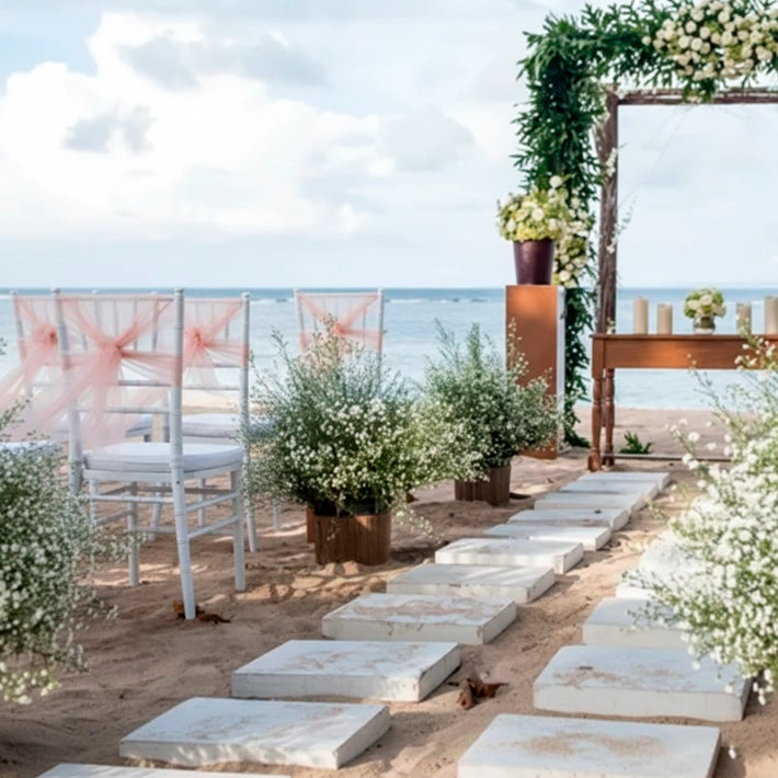 Alt Silla Tiffany Blanca Para eventos y hostelería EME Mobiliario