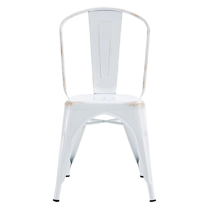 Alt Silla Industrial de color blanco. Ideal para Hostelería, Eventos y Hogar EME Mobiliario