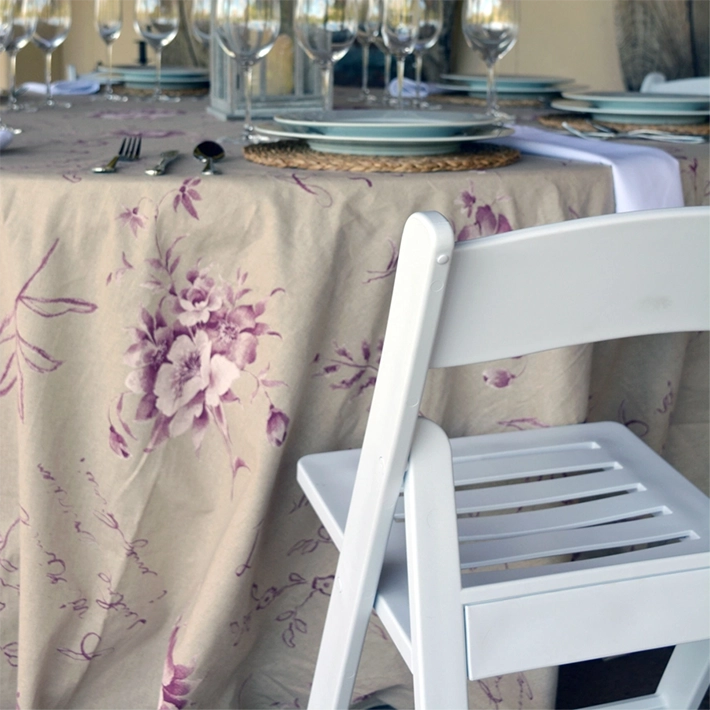 Alt Silla Travel Blanca con Asiento de Rejilla plegable ideal para Eventos y Hostelería EME Mobiliario 