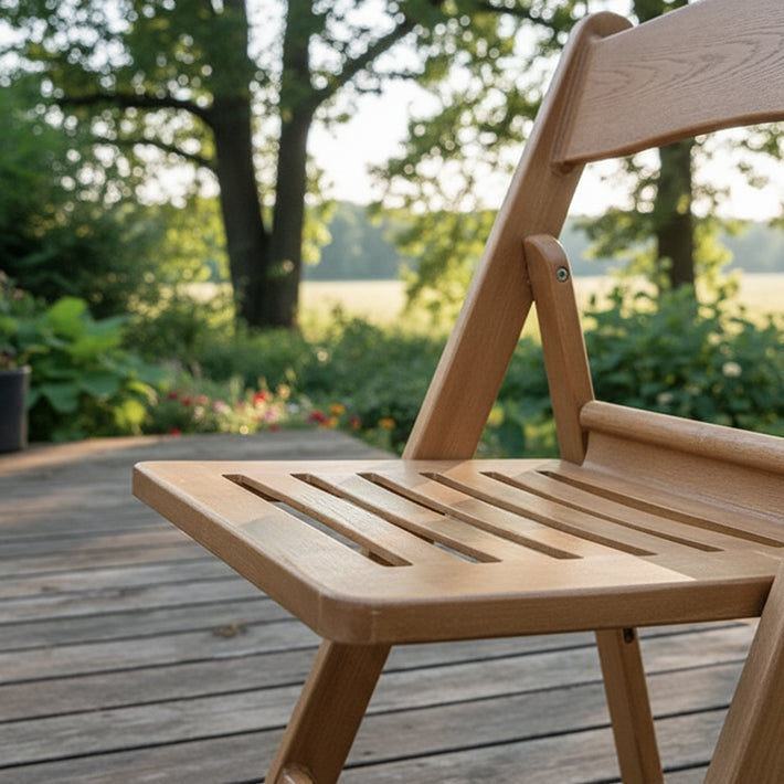 Alt Sillas Travel Imitación Madera con estructura plegable. Ideal para eventos, conferencias... EME Mobiliario