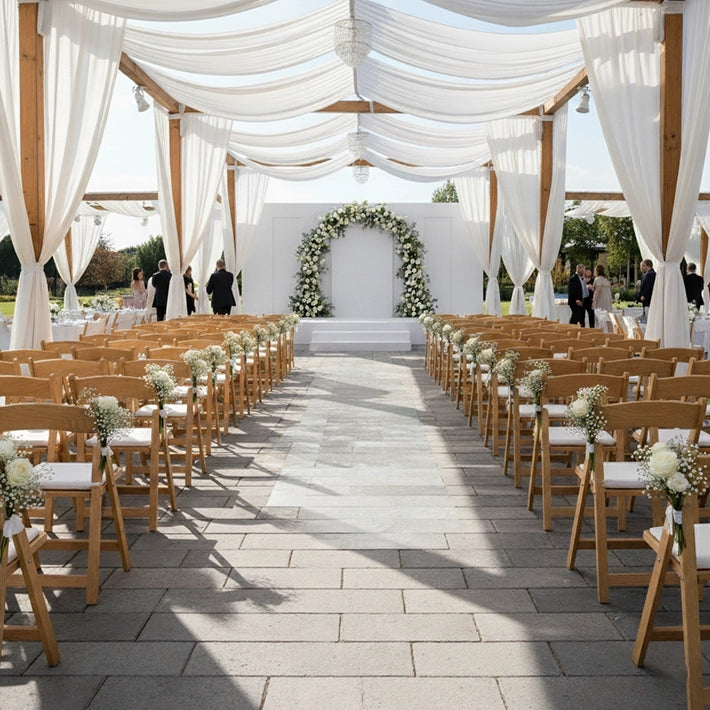 Alt Sillas Travel De Imitación Madera Para Bodas Y Ceremonias EME Mobiliario