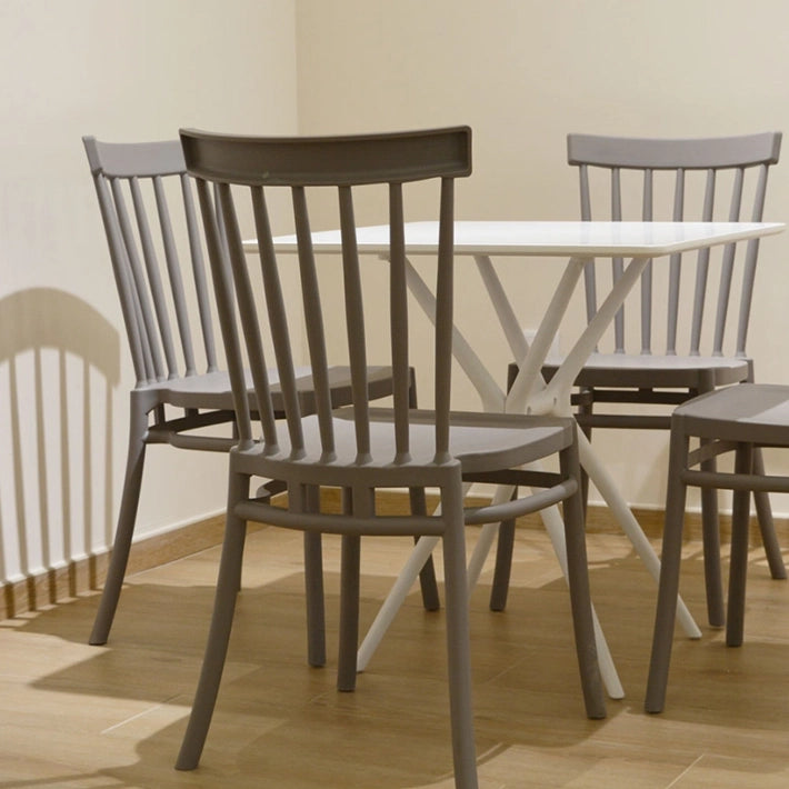 Alt Silla Windsor con estructura monoblock y apilable de polipropileno EME Mobiliario