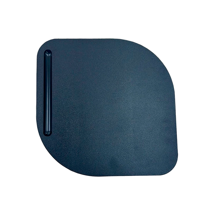 Alt Silla con Pala Apilable fabricada en metal negro y tejido acolchado lavable 